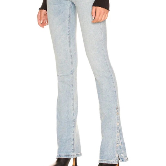 Blank NYC high rise jeans with snap bottom NWT - Picture 8 of 8